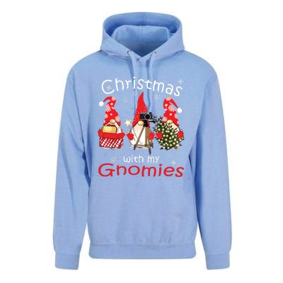 Gnome Family Christmas Shirts For Women Gnomies Xmas Unisex Surf Hoodie