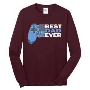 Game Fathers Day Gamer Daddy Daddy Gaming Dad Gaming Tall Long Sleeve T-Shirt