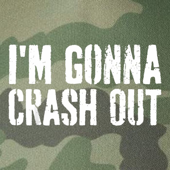 Grunge Funny Dank Meme IM Gonna Crash Out Legacy Tie Dye Trucker Hat