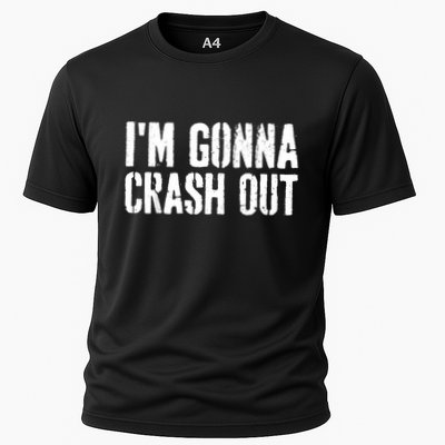 Grunge Funny Dank Meme IM Gonna Crash Out Performance Shirt