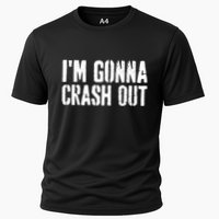 Grunge Funny Dank Meme IM Gonna Crash Out Performance Shirt
