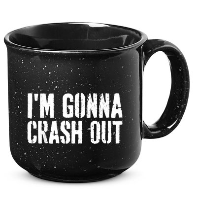 Grunge Funny Dank Meme IM Gonna Crash Out 15oz Campfire Ceramic Mug