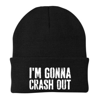 Grunge Funny Dank Meme IM Gonna Crash Out Beanie