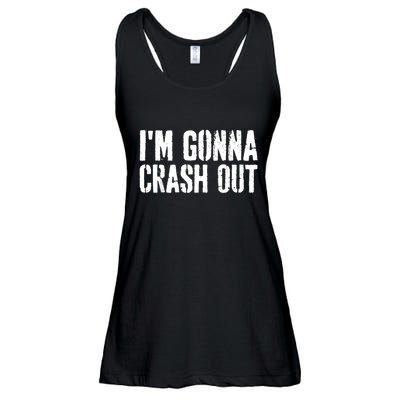 Grunge Funny Dank Meme IM Gonna Crash Out Ladies Essential Flowy Tank