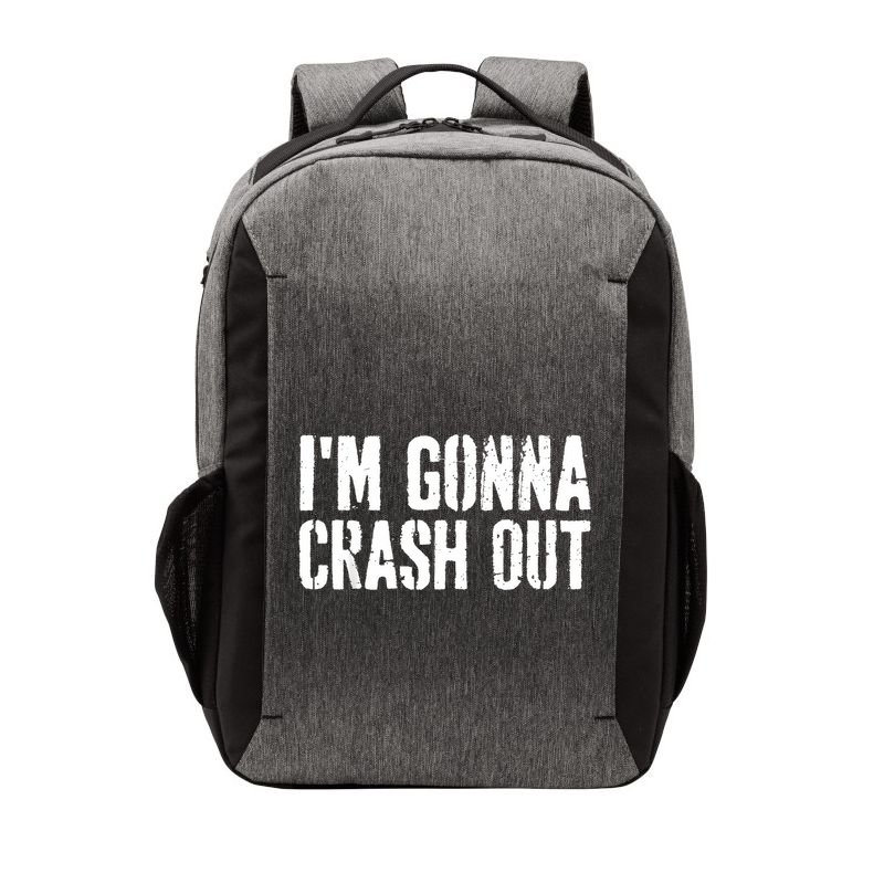 Grunge Funny Dank Meme IM Gonna Crash Out Vector Backpack