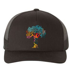 Genealogist Family Dna Lineage Researcher Genealogy Tree Yupoong Adult 5-Panel Trucker Hat