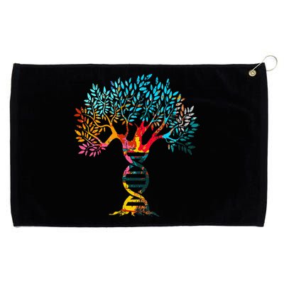 Genealogist Family Dna Lineage Researcher Genealogy Tree Grommeted Golf Towel