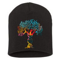 Genealogist Family Dna Lineage Researcher Genealogy Tree Short Acrylic Beanie