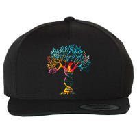 Genealogist Family Dna Lineage Researcher Genealogy Tree Wool Snapback Cap