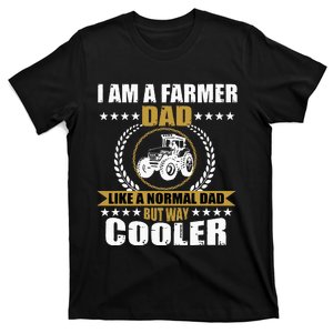 Great Farmer Dad Gift Tractor Farm Father Arable Farming T-Shirt