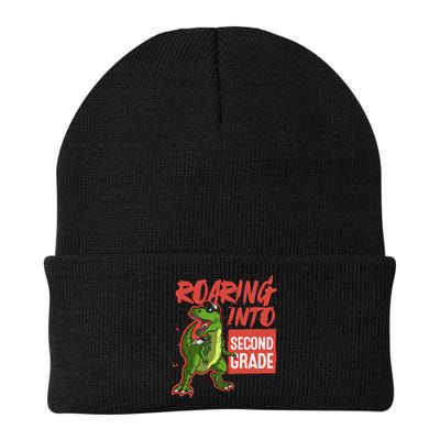 Gift For Dinosaur Roaring Into Second Grade Great Gift Beanie