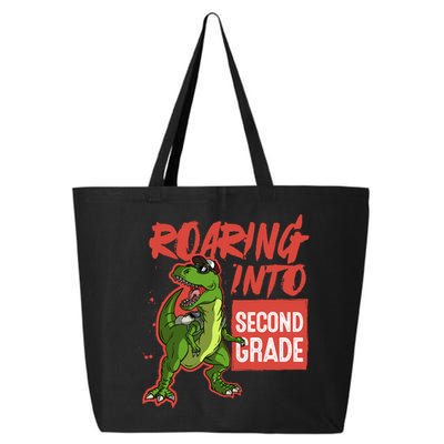 Gift For Dinosaur Roaring Into Second Grade Great Gift 25L Jumbo Tote