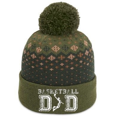 Gift For Daddy Basketball Dad Fathers Day The Baniff Cuffed Pom Beanie