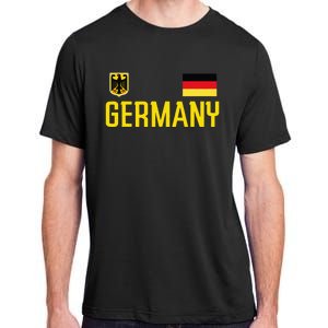 Germany Flag Deutschland Football Soccer Fan Adult ChromaSoft Performance T-Shirt