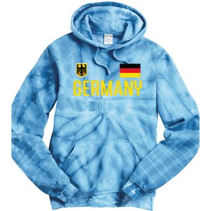 Germany Flag Deutschland Football Soccer Fan Tie Dye Hoodie