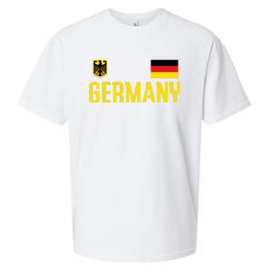 Germany Flag Deutschland Football Soccer Fan Sueded Cloud Jersey T-Shirt