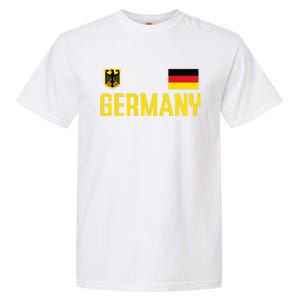 Germany Flag Deutschland Football Soccer Fan Garment-Dyed Heavyweight T-Shirt