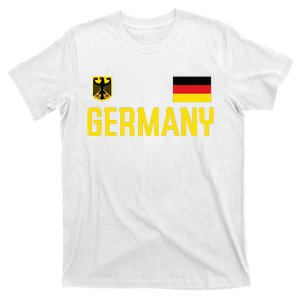 Germany Flag Deutschland Football Soccer Fan T-Shirt