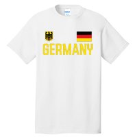 Germany Flag Deutschland Football Soccer Fan Tall T-Shirt