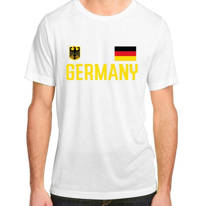 Germany Flag Deutschland Football Soccer Fan Adult ChromaSoft Performance T-Shirt