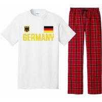 Germany Flag Deutschland Football Soccer Fan Pajama Set