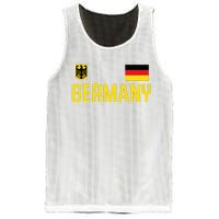 Germany Flag Deutschland Football Soccer Fan Mesh Reversible Basketball Jersey Tank