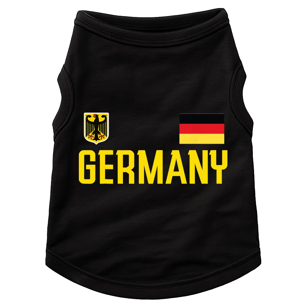 Germany Flag Deutschland Football Soccer Fan Doggie Tank
