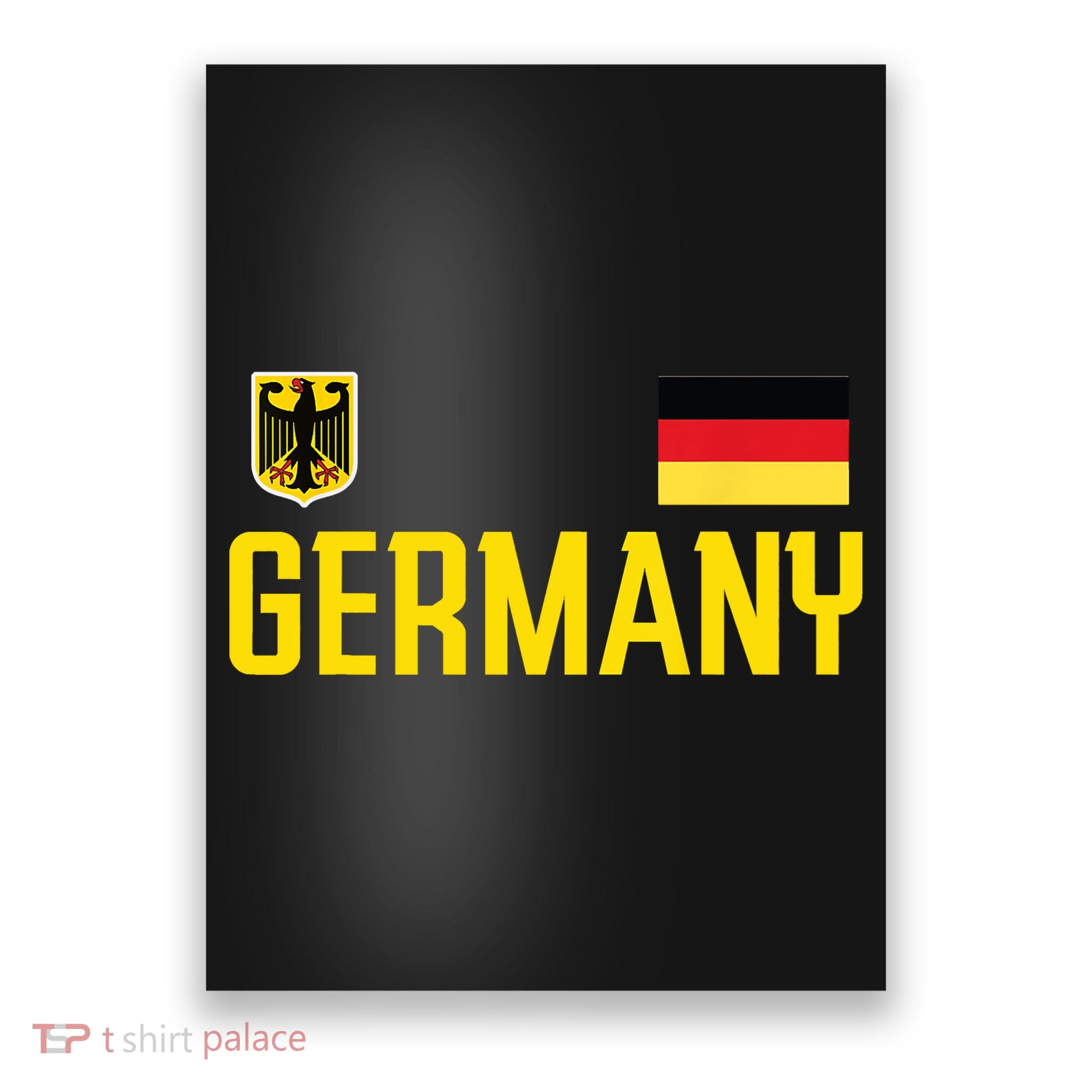 Germany Flag Deutschland Football Soccer Fan Poster