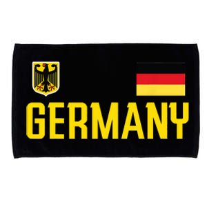 Germany Flag Deutschland Football Soccer Fan Microfiber Hand Towel