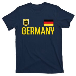 Germany Flag Deutschland Football Soccer Fan T-Shirt