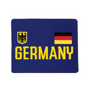 Germany Flag Deutschland Football Soccer Fan Mousepad