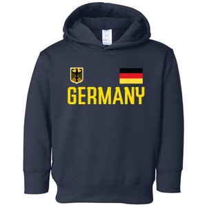 Germany Flag Deutschland Football Soccer Fan Toddler Hoodie