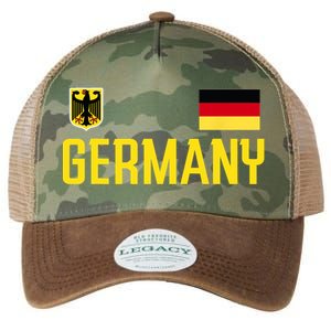 Germany Flag Deutschland Football Soccer Fan Legacy Tie Dye Trucker Hat