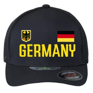 Germany Flag Deutschland Football Soccer Fan Flexfit Unipanel Trucker Cap