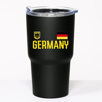 Germany Flag Deutschland Football Soccer Fan Tumbler