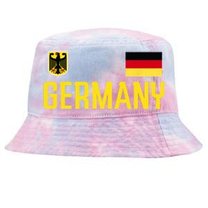 Germany Flag Deutschland Football Soccer Fan Tie-Dyed Bucket Hat