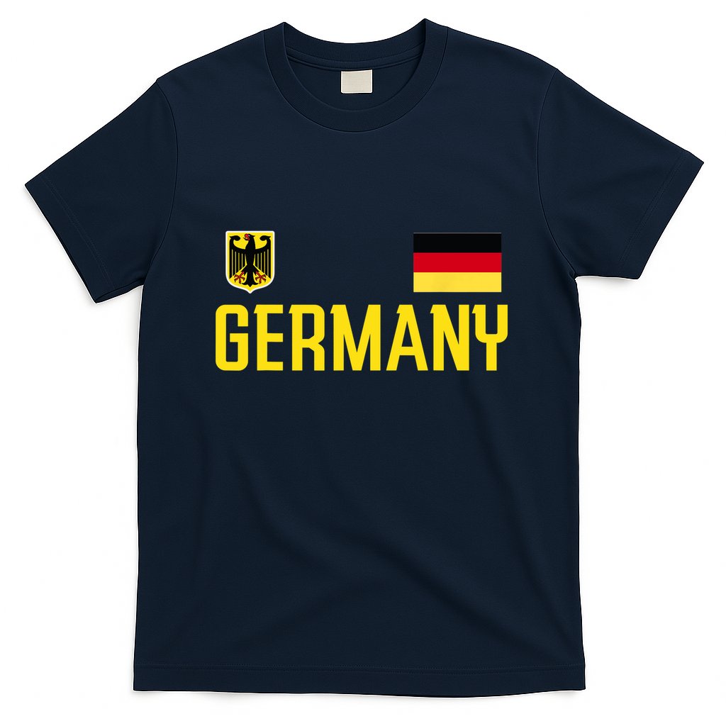 Germany Flag Deutschland Football Soccer Fan T-Shirt