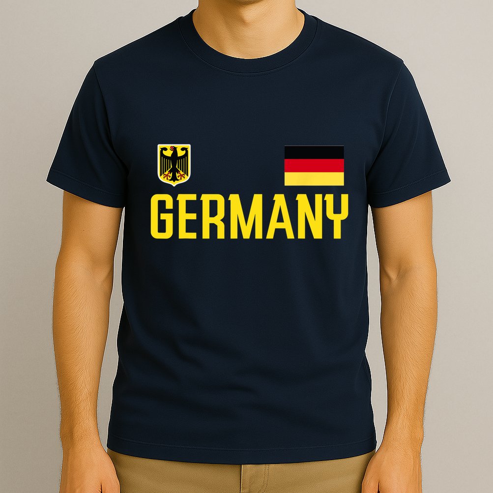 Germany Flag Deutschland Football Soccer Fan T-Shirt