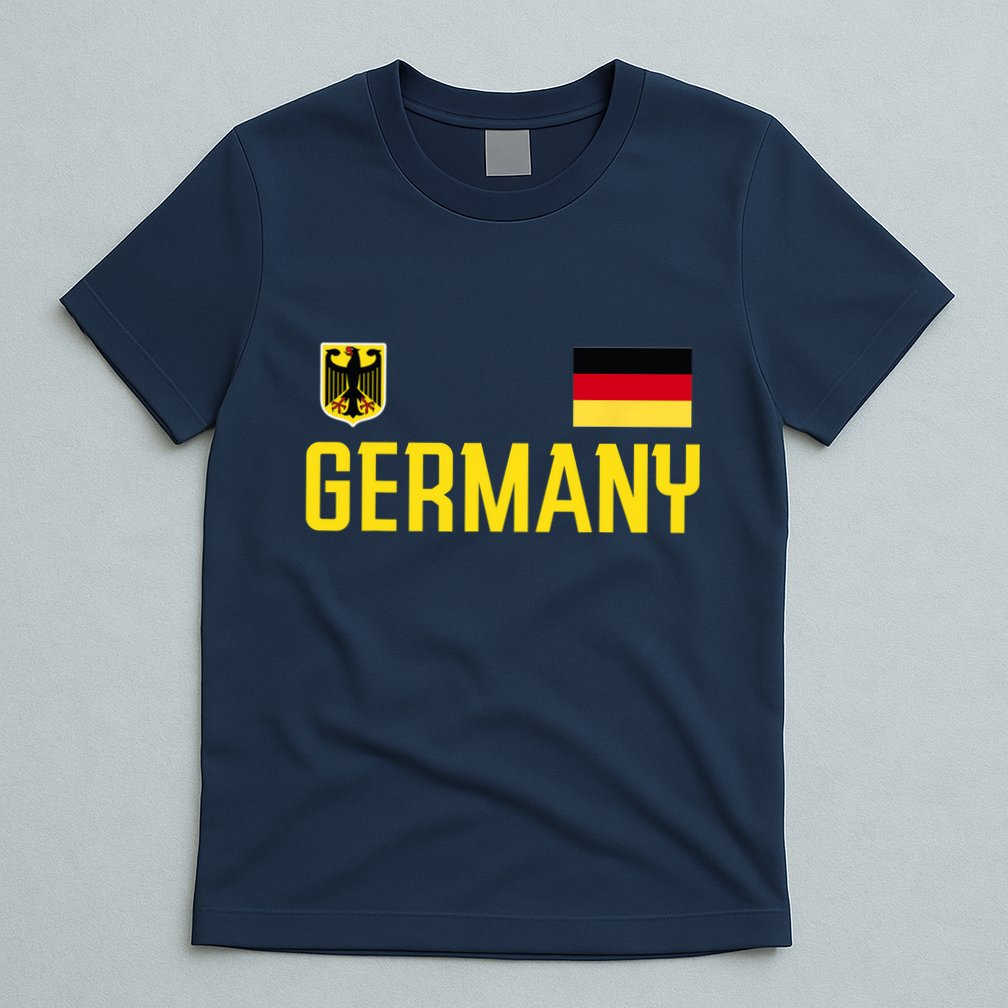 Germany Flag Deutschland Football Soccer Fan T-Shirt