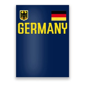 Germany Flag Deutschland Football Soccer Fan Poster