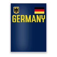 Germany Flag Deutschland Football Soccer Fan Poster