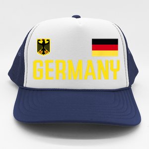 Germany Flag Deutschland Football Soccer Fan Trucker Hat