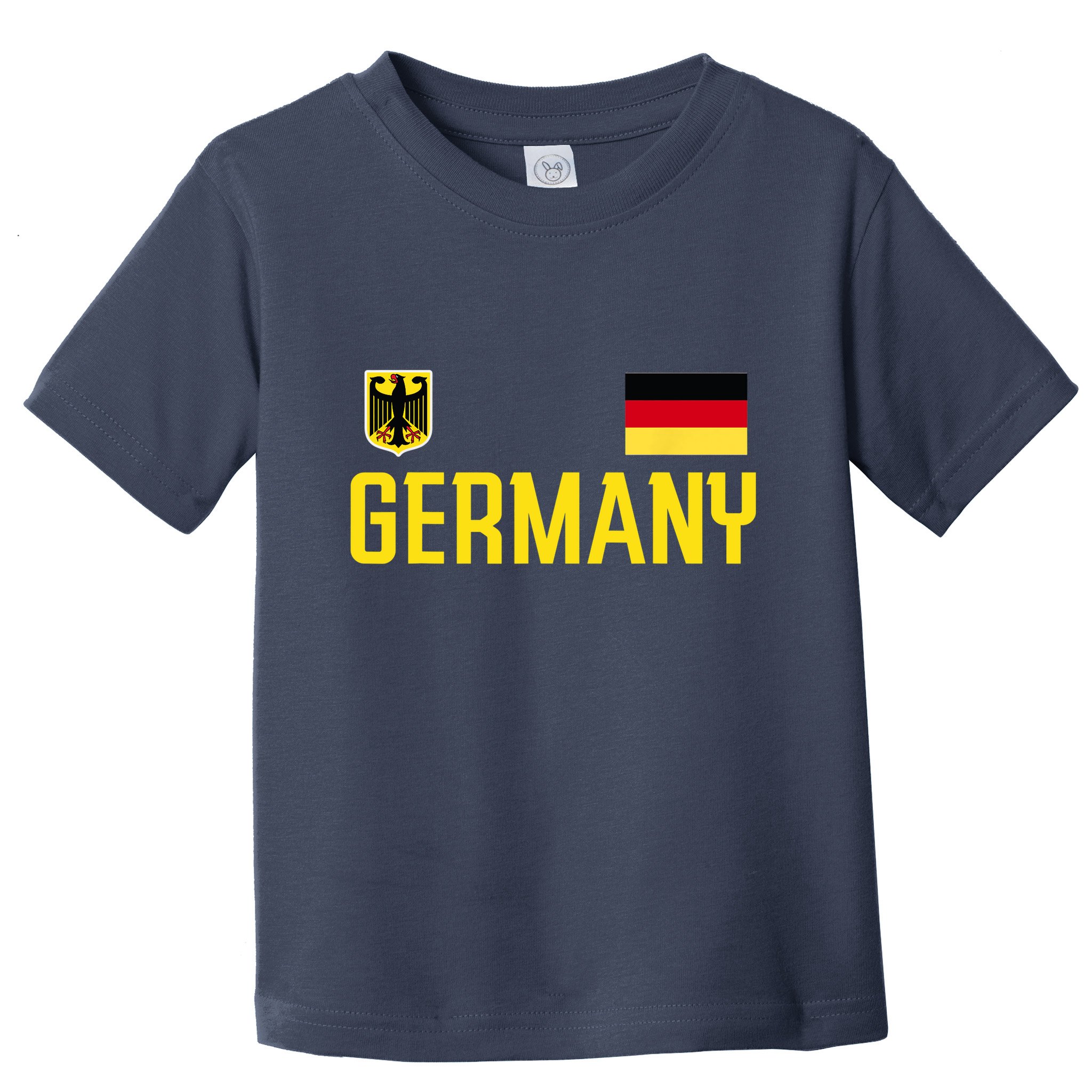 Germany Flag Deutschland Football Soccer Fan Toddler T-Shirt