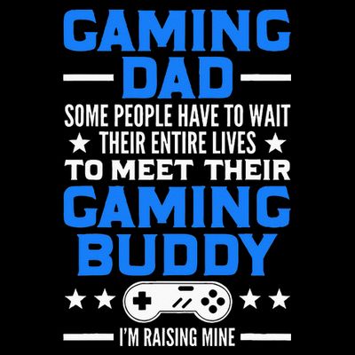 Gamer Fathers Day Gift Video Games Gaming Dad Gaming T-Shirt