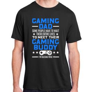 Gamer Fathers Day Gift Video Games Gaming Dad Gaming Adult ChromaSoft Performance T-Shirt