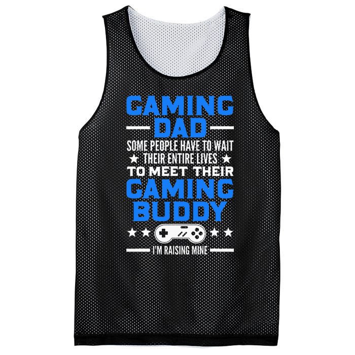 Gamer Fathers Day Gift Video Games Gaming Dad Gaming Mesh Reversible Basketball Jersey Tank