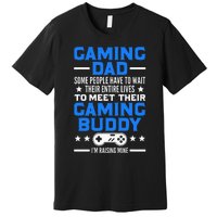 Gamer Fathers Day Gift Video Games Gaming Dad Gaming Premium T-Shirt