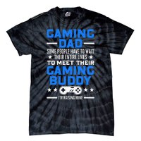 Gamer Fathers Day Gift Video Games Gaming Dad Gaming Tie-Dye T-Shirt