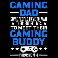 Gamer Fathers Day Gift Video Games Gaming Dad Gaming Women's V-Neck T-Shirt