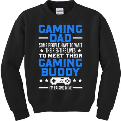 Gamer Fathers Day Gift Video Games Gaming Dad Gaming Kids Sweatshirt